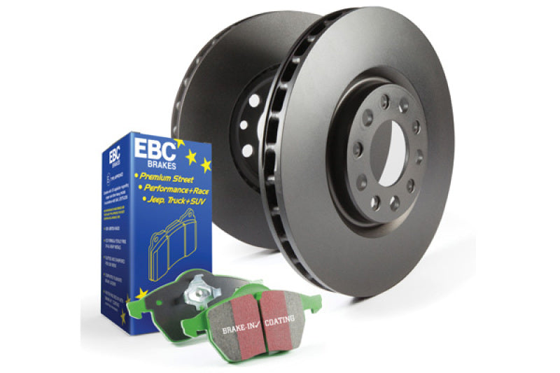 EBC S14 Kits Greenstuff Pads and RK Rotors S14KR1104