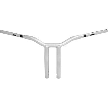 LA CHOPPERS Handlebar - One-Piece Kage Fighter - Pullback - 12" x 1-1/4" - Chrome Glide 2024 LA-7369-12