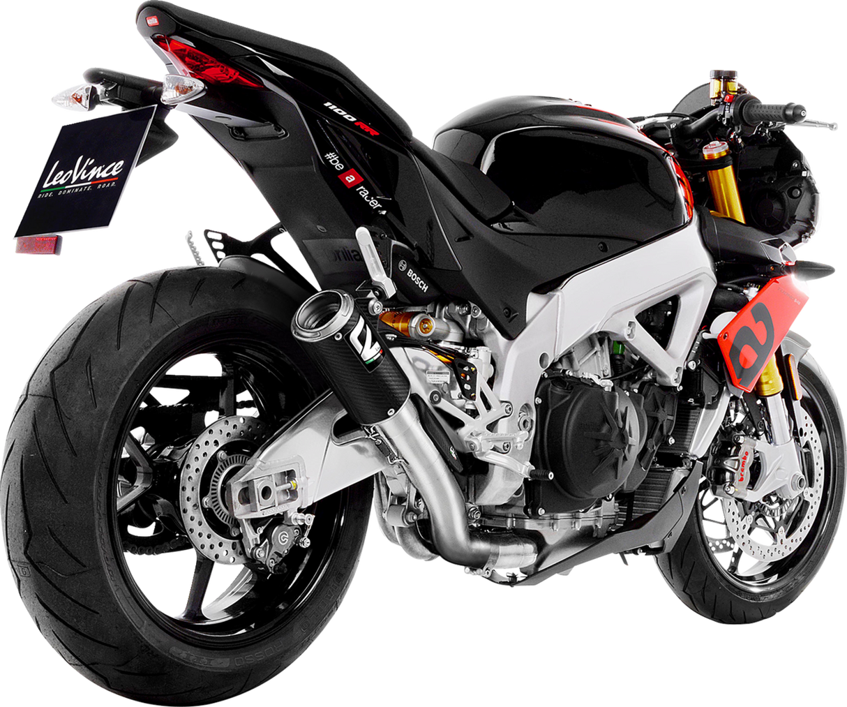 IN STOCK LEOVINCE LV Corsa Muffler - Carbon Fiber RSV4 1100 2021-2024 15401C