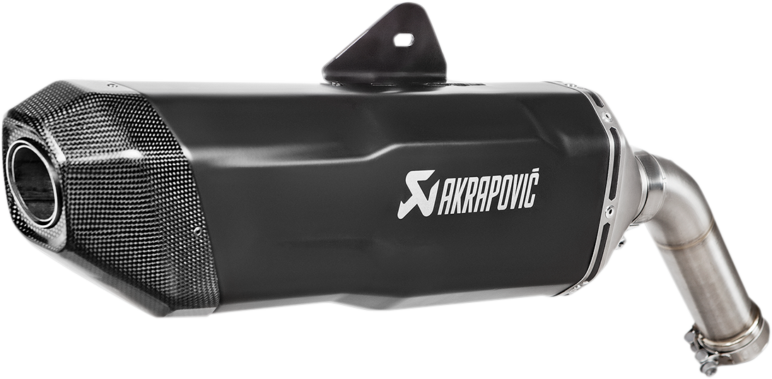 AKRAPOVIC Muffler - Black - Titanium F 750 /850 GS 2018-2023 S-B8SO8HFBFCTBL 1811-3510