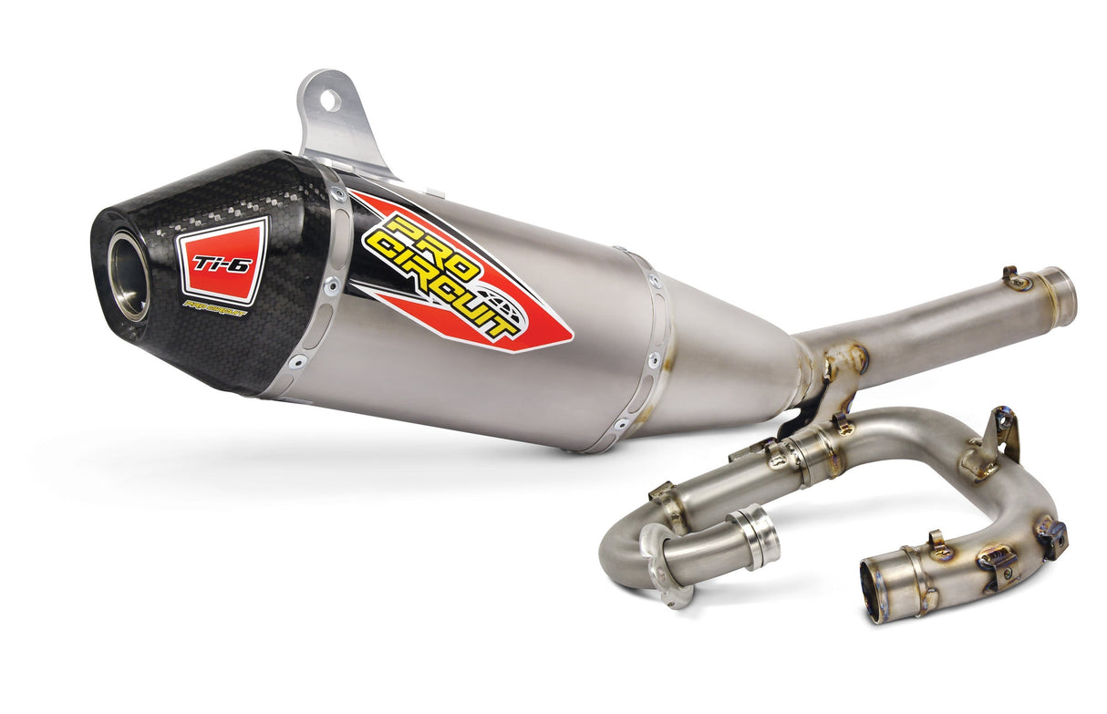 PRO CIRCUIT Ti-6 Exhaust System W/Carbon End Cap 0331625F