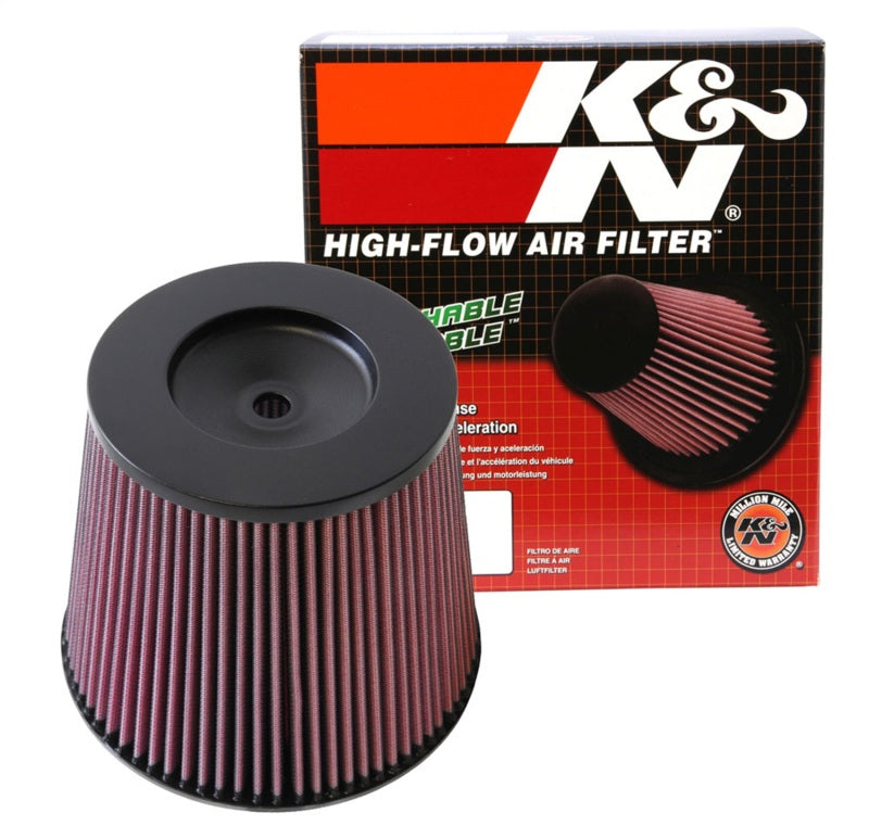 K&N Universal Round Tapered Filter 6in Flange ID x 9in Base OD x 6.625in Top OD x 7.5in Height RC-5282