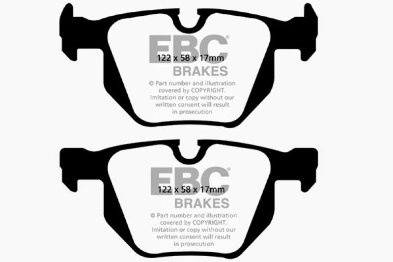 EBC 13+ BMW X1 3.0 Turbo (35i) Ultimax2 Rear Brake Pads UD1170