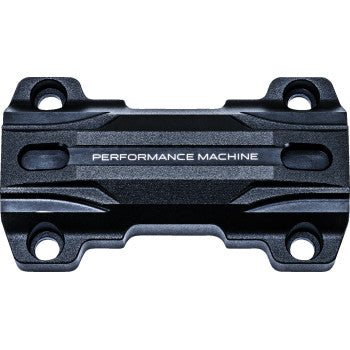 PERFORMANCE MACHINE (PM) Adapter - Gauge Relocation Kit - Black Ops® 0208-2196-SMB