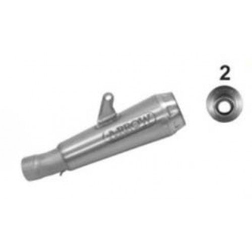 Arrow Nichrom Pro-Racing Silencer GSXR 1000 R 2017-2025 71207PRI