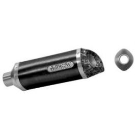 71701AKN Arrow Street Thunder Exhaust, Aluminium Dark for Yamaha YZF-R6 06-16