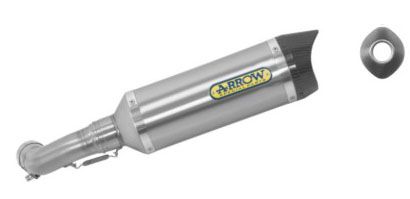 Arrow Homologated Aluminium Race-Tech Silencer + Mid Pipe With Carbon End Cap Honda CB1000R 2008-2016 71732ak