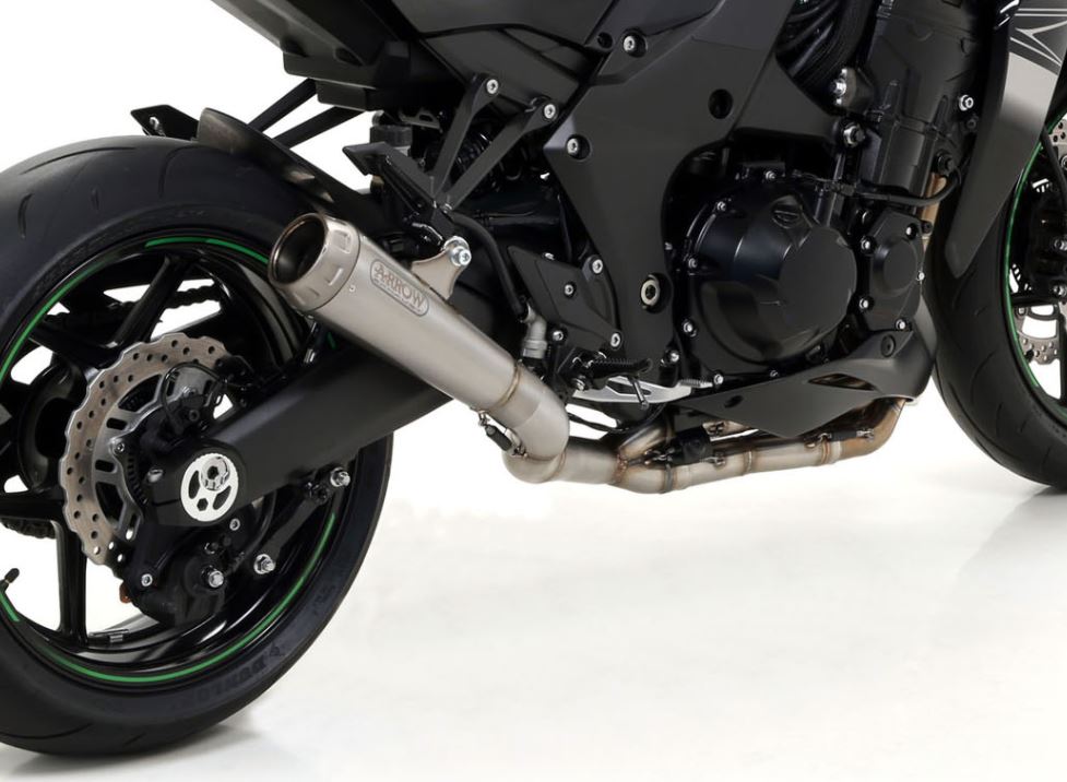 71755PRI Arrow Pro-Race Exhausts, Nichrome for Kawasaki Z1000 2017-2024