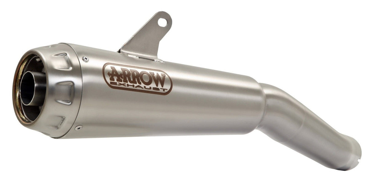 Arrow Pro-Race Slip-on-Auspuff Nichrom mit Stahl-Endkappe ZX-6R 636 2019-2020 71898PRI