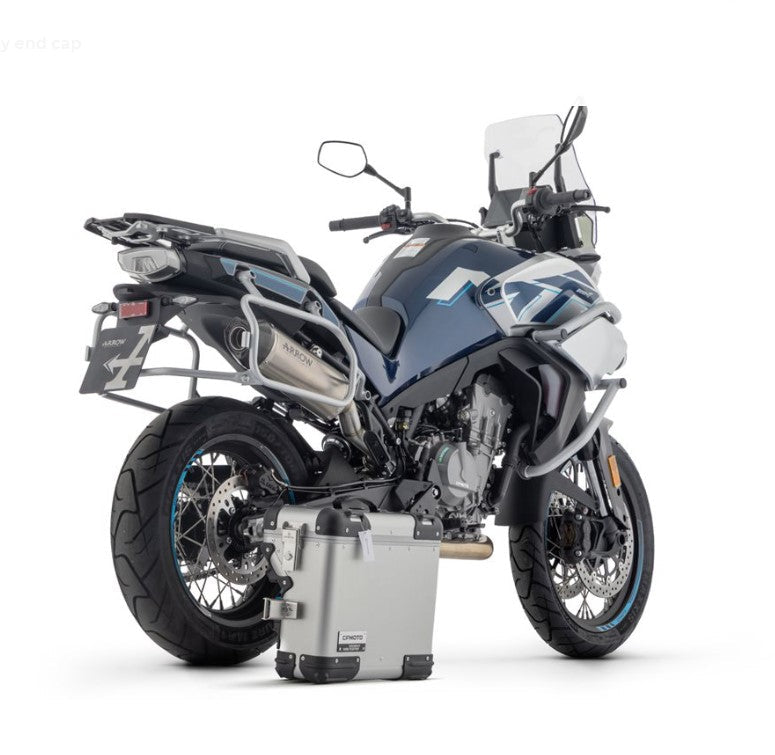 71991PK Arrow CF Moto 800 MT 2025 Race-Tech titanium silencer with carby end cap