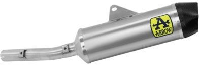 Arrow Indy Race Slip-on-Auspuff, Aluminium für Yamaha Tenere 700 2019-2024 72626AK