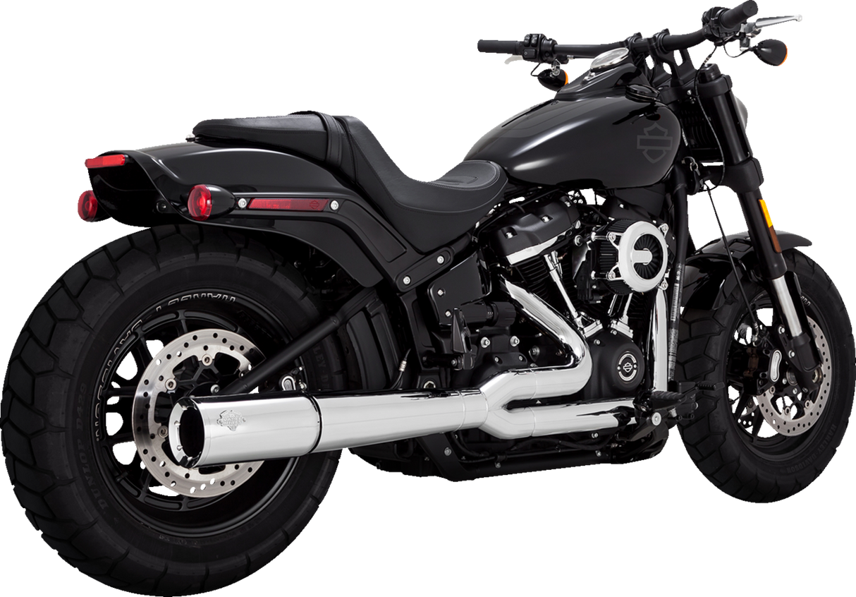 VANCE & HINES Pro Pipe Exhaust System - Chrome Softail 17387