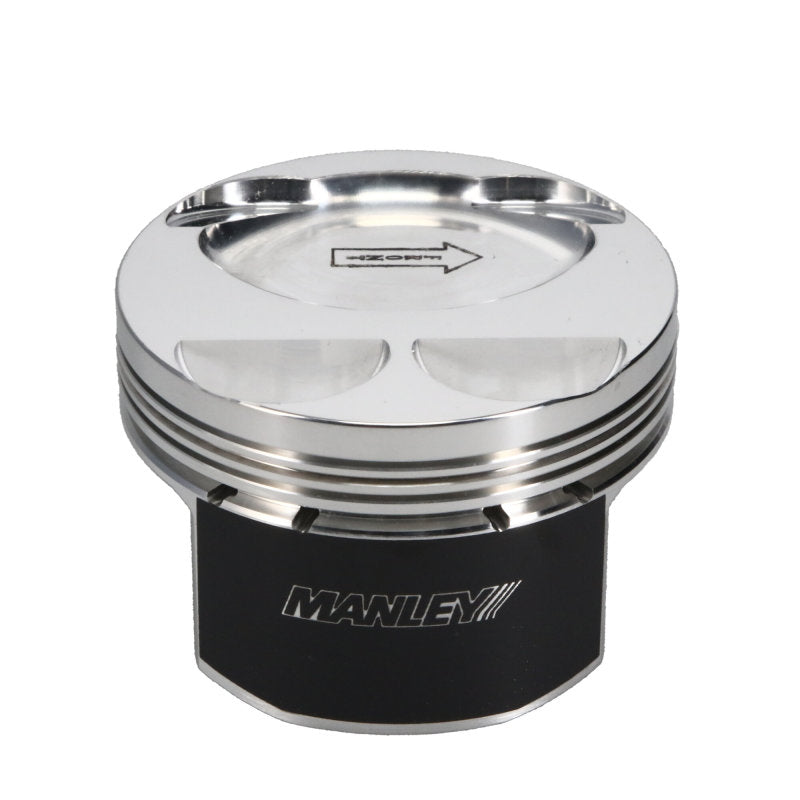 Manley Mazda 87.5mm STD Bore 9.5 CR Dish Type Platinum Series Extreme Duty Pistons w/Rings 630000CE-4