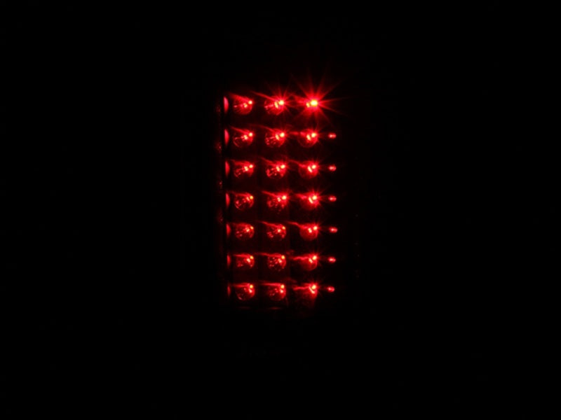 ANZO 2006-2008 Dodge Ram 1500 LED Taillights Black 311123