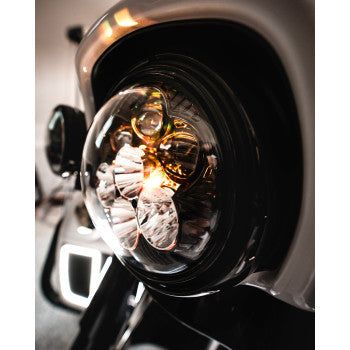 CUSTOM DYNAMICS Headlight - Shark Demon® - LED - Color Changing SD2-7-14