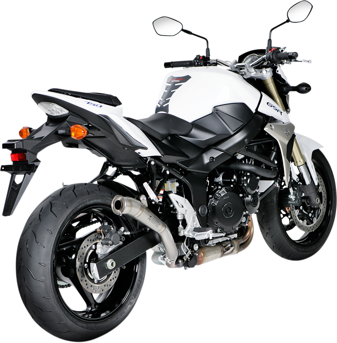 AKRAPOVIC Megaphone Muffler - Titanium GSR 750/GSX-S 750 2011-2016 SM-S7SO1T 1811-2840