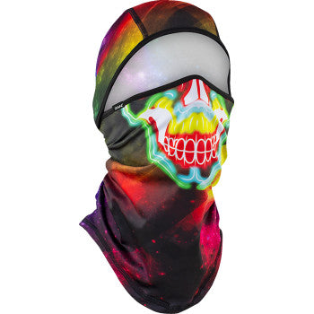 ZAN HEADGEAR Sportflex® Convertible Balaclava - Electric Skull WB4L098
