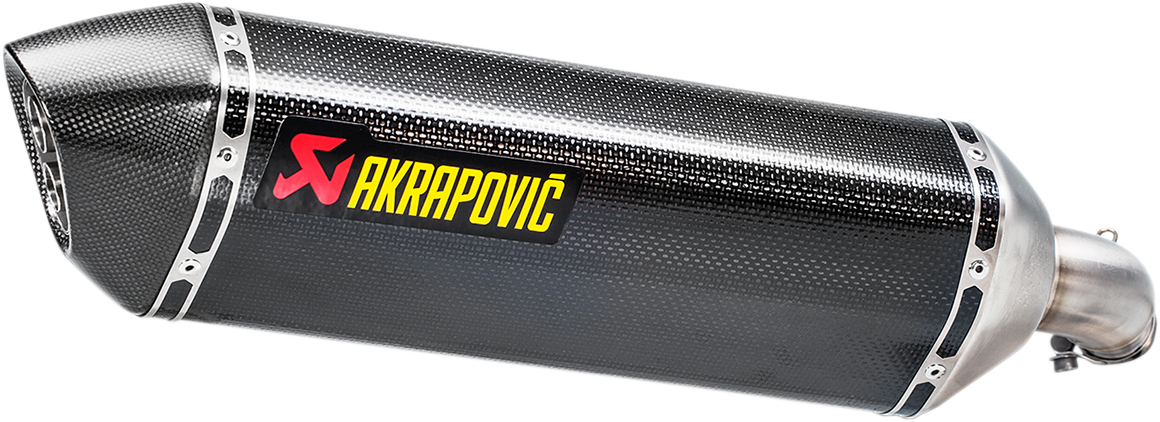 AKRAPOVIC Slip-On Line Muffler - Carbon Fiber SV 650 2017-2020, 2022-2023 S-S6SO9-HRC/1 1811-3346