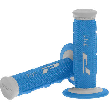PRO GRIP Triple Density 791 Grips - Gray/Light Blue PA079100GRAZ