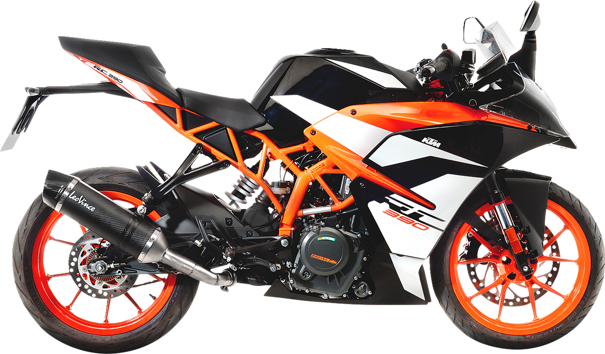 LEOVINCE LV One Evo Slip-On Schalldämpfer - Kohlefaser 14186E