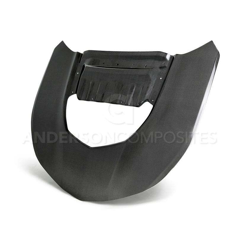 Anderson Composites 2017-2018 Chevrolet Camaro ZL1 1LE Type-OE Style Double Sided Carbon Fiber Hood AC-HD17CHCAMZL-OE-DS