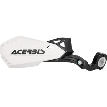 ACERBIS Firstmoto Handguards - Black/White 2986421007