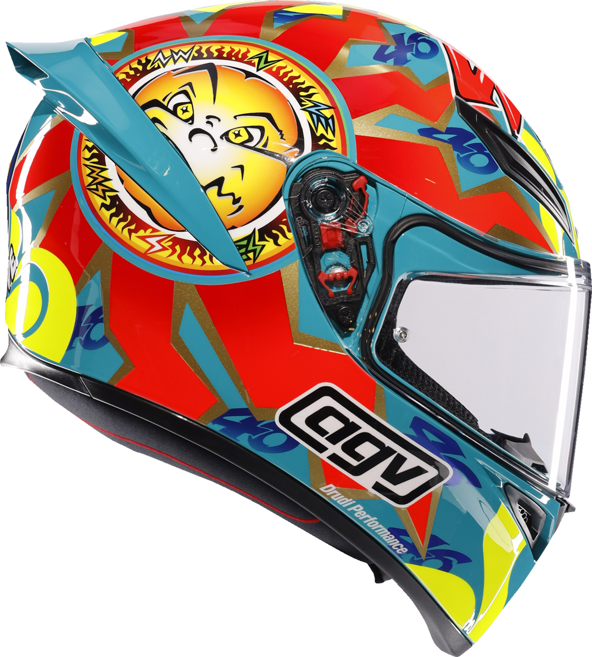 AGV K1 S Helmet - Rossi Mugello 1999 - Large 2118394003-041-L