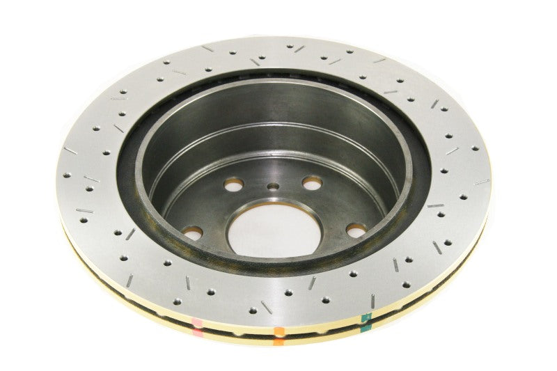 DBA 06-08 Chevrolet Silverado/GMC Sierra 4000 Series Drilled and Slotted Rear Rotor