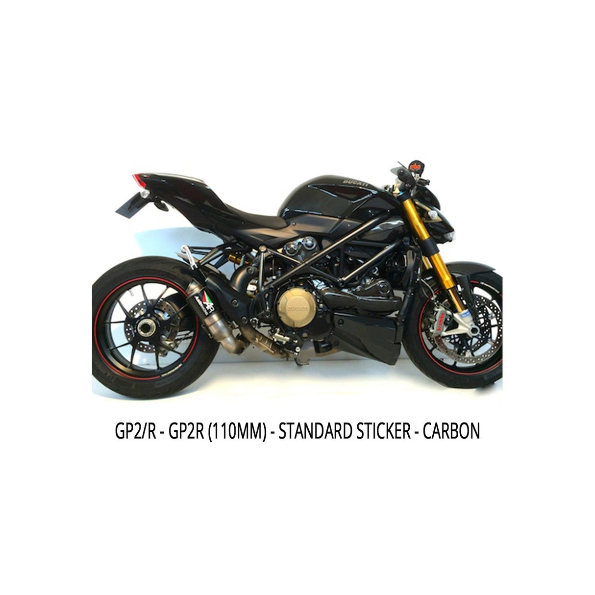 Austin Racing 848 & 1098 STREETFIGHTER GP1/R & GP2/R DE CAT RACE EXHAUST SYSTEM