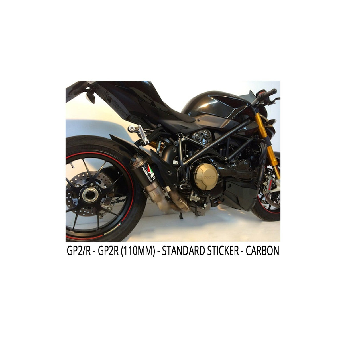 Austin Racing 848 & 1098 STREETFIGHTER GP1/R & GP2/R DE CAT RACE EXHAUST SYSTEM