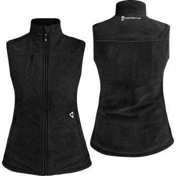 GERBING HEATED CLOTHING Women's 7V Thermite Heated Fleece Vest 2.0 - Black - Small GERTFVST7VWBS