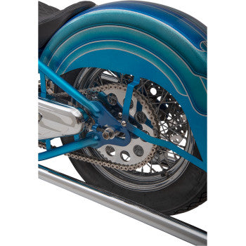 DRAG SPECIALTIES Rear Sprocket - Chrome - Flat - 49 Tooth 1210-0605