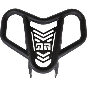 DG PERFORMANCE Front Bumper - Black - Kawasaki/Suzuki LT-Z QuadSport 400 554-6130X