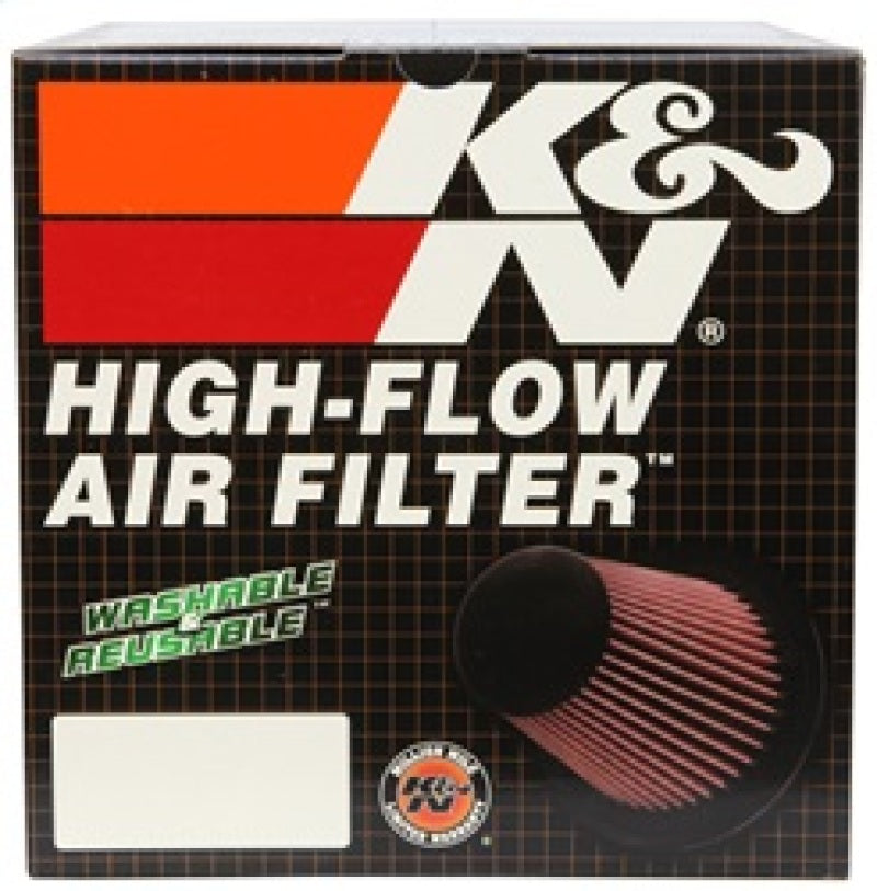K&N Universal Round Tapered Carbon Fiber Air Filter 6in Flg ID Centered/7.5in B OD/4.5in T OD/4in H RP-4600