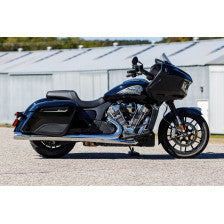S&S CYCLE 4" Broadhead Slip-On Mufflers Fishtail Chrome Indian Challenger/Chieftain 550-1077