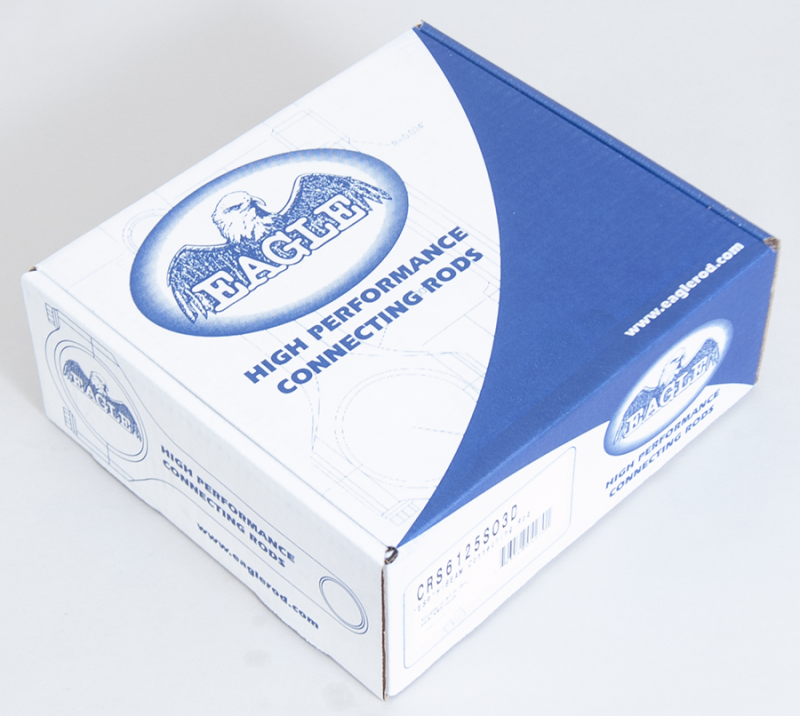 Eagle Dodge Stroker Hemi 6.125 Length 4340 Forged Steel Connecting Rods (Set of 8) CRS6125SO3D