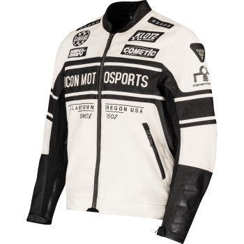 ICON Neo Daytona 2 Jacket - White/Black - 3XL 2820-7073