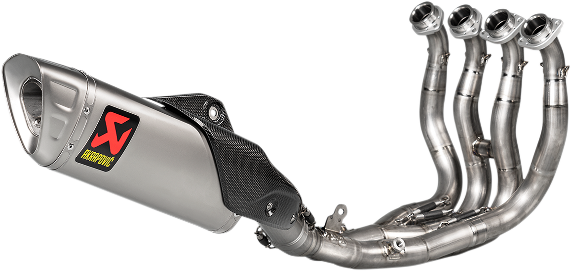 AKRAPOVIC Race Exhaust - Stainless Steel YZF-R1 2015-2023 S-Y10R15-APLT 1810-2758