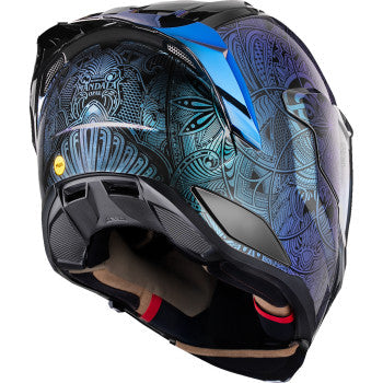 ICON Ultraflite™ Helmet - Opal Mandala - MIPS® - Blue - XL 0101-18698