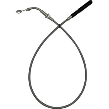 FAT BAGGERS EZ Install Upper Clutch Cable - FLTR/FLHX '21-'23 - +4" - Braided 118004