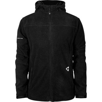 GERBING HEATED CLOTHING 7V Thermite Fleece Heated Jacket 2.0 - Black - Large GER-TFJKT-7V-M-B-L