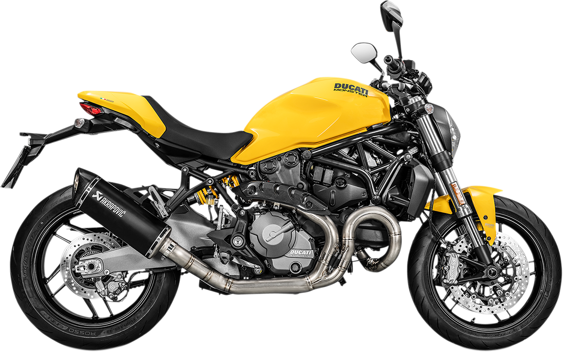 AKRAPOVIC Schalldämpfer – Titanium Monster 821 /1200 2017–2020 S-D12SO8-RTBL 1811–3477