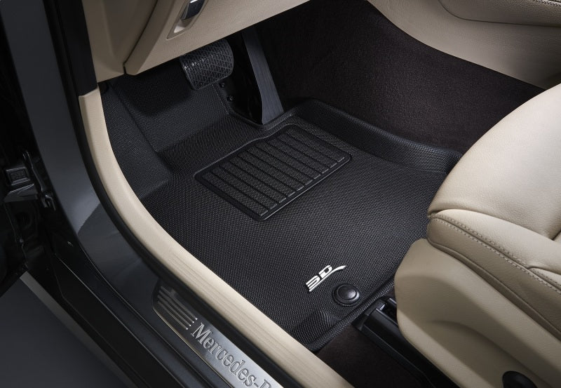 3D MAXpider 2014-2020 BMW 4 Series F32/F33/F36 Kagu 1st Row Floormat - Black L1BM05611509