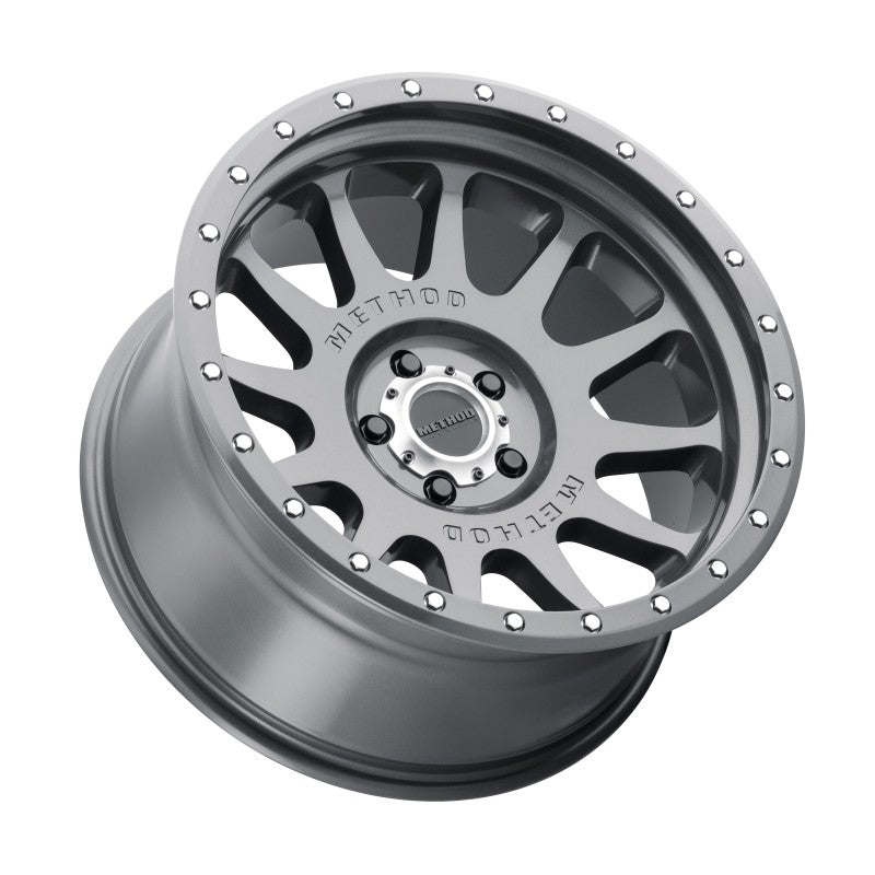 Method MR605 NV 20x10 -24mm Offset 5x5.5 108mm CB Gloss Titanium Wheel MR60521055824N