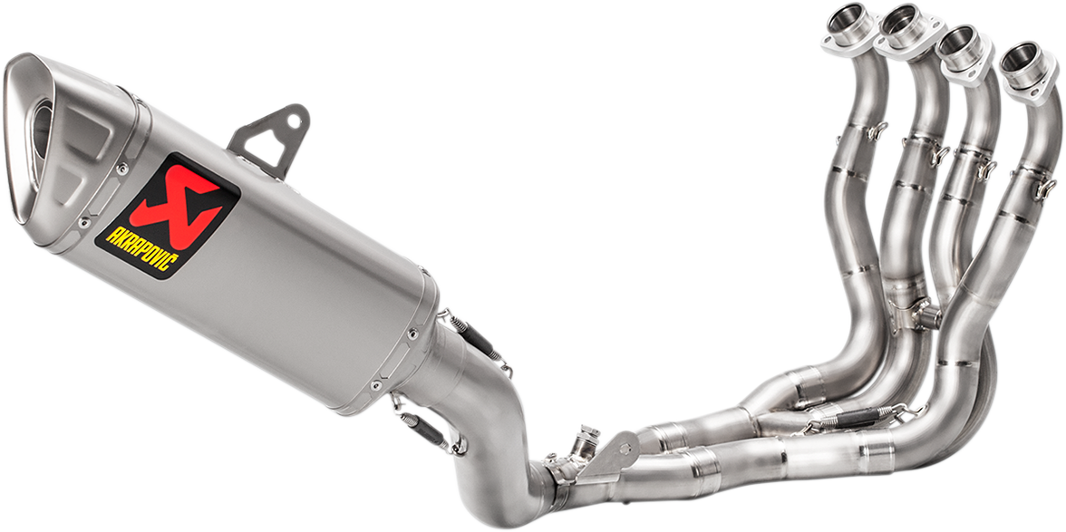 Escape de carrera AKRAPOVIC - Acero inoxidable/Titanio GSX-R 1000 2017-2023 S-S10R11-APLT 1810-2532