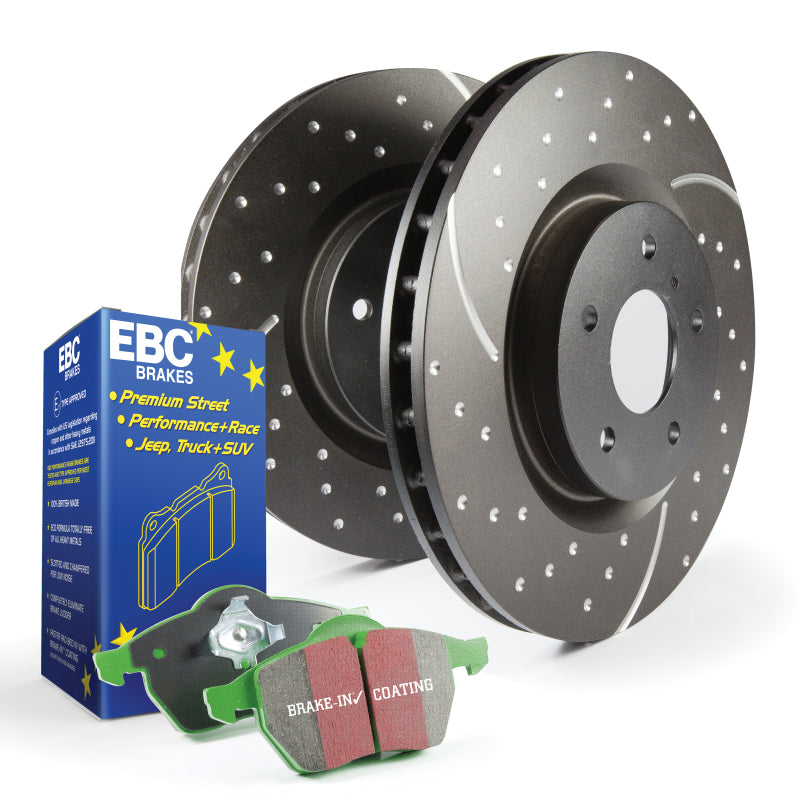 EBC S3 Kits Greenstuff Pads and GD Rotors S3KR1152