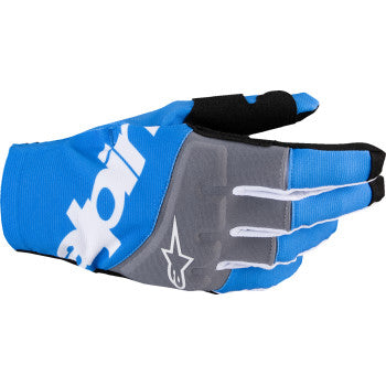 ALPINESTARS Techstar MX Gloves - Black/Blue - Small 3560125-17-S