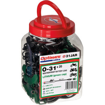 TECMATE Charging Cable - OptiMate - O-31 - 20 Pack O-31SJAR