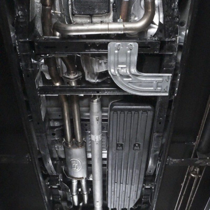 Stainless Works 2017+ Ford Raptor 3.5L 3in Exhaust Factory Connection Under Bumper FTR17CBUB