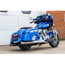 S&S CYCLE 4" Broadhead Slip-On Mufflers Fishtail Chrome Indian Challenger/Chieftain 550-1077